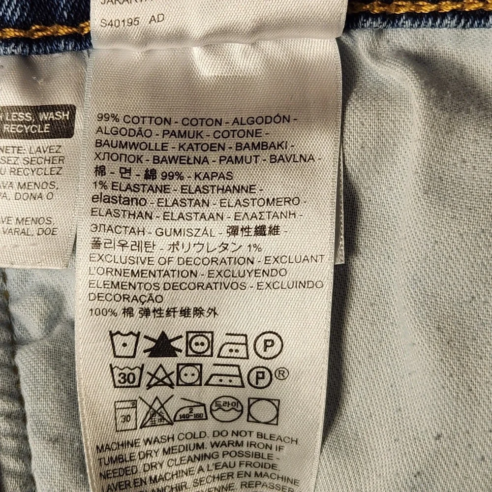 Levis 505 Regular Fit Jeans Mens 34x30(fits 34x28) Medium Wash Straight Denim